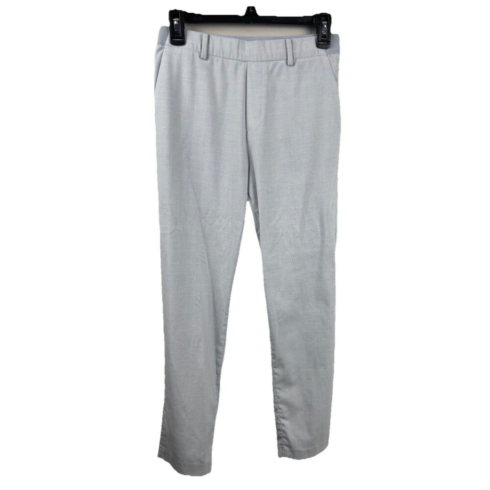 Uniqlo Blue White Jeggings Flat Front Back Pockets Size 11 Small 26/27 Pants